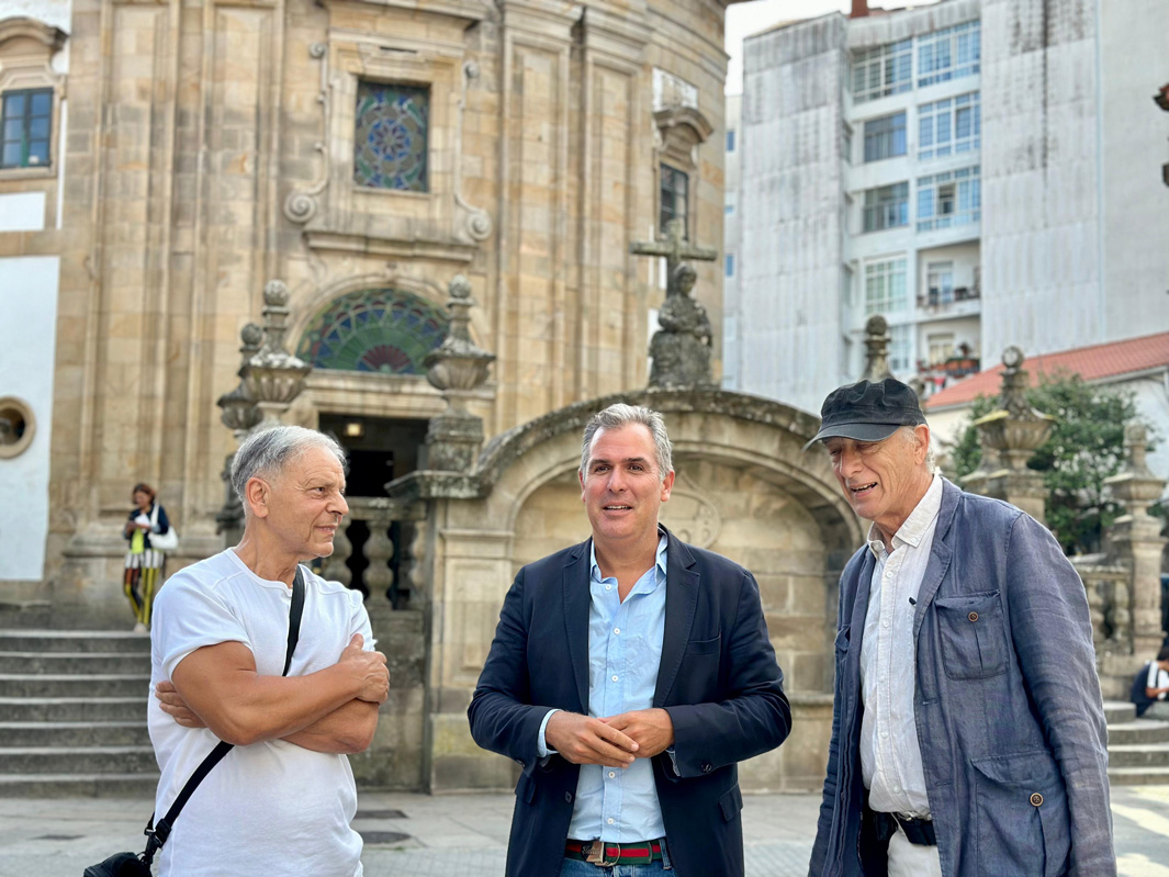 Rafa Domínguez recibe a Patrice Warrener